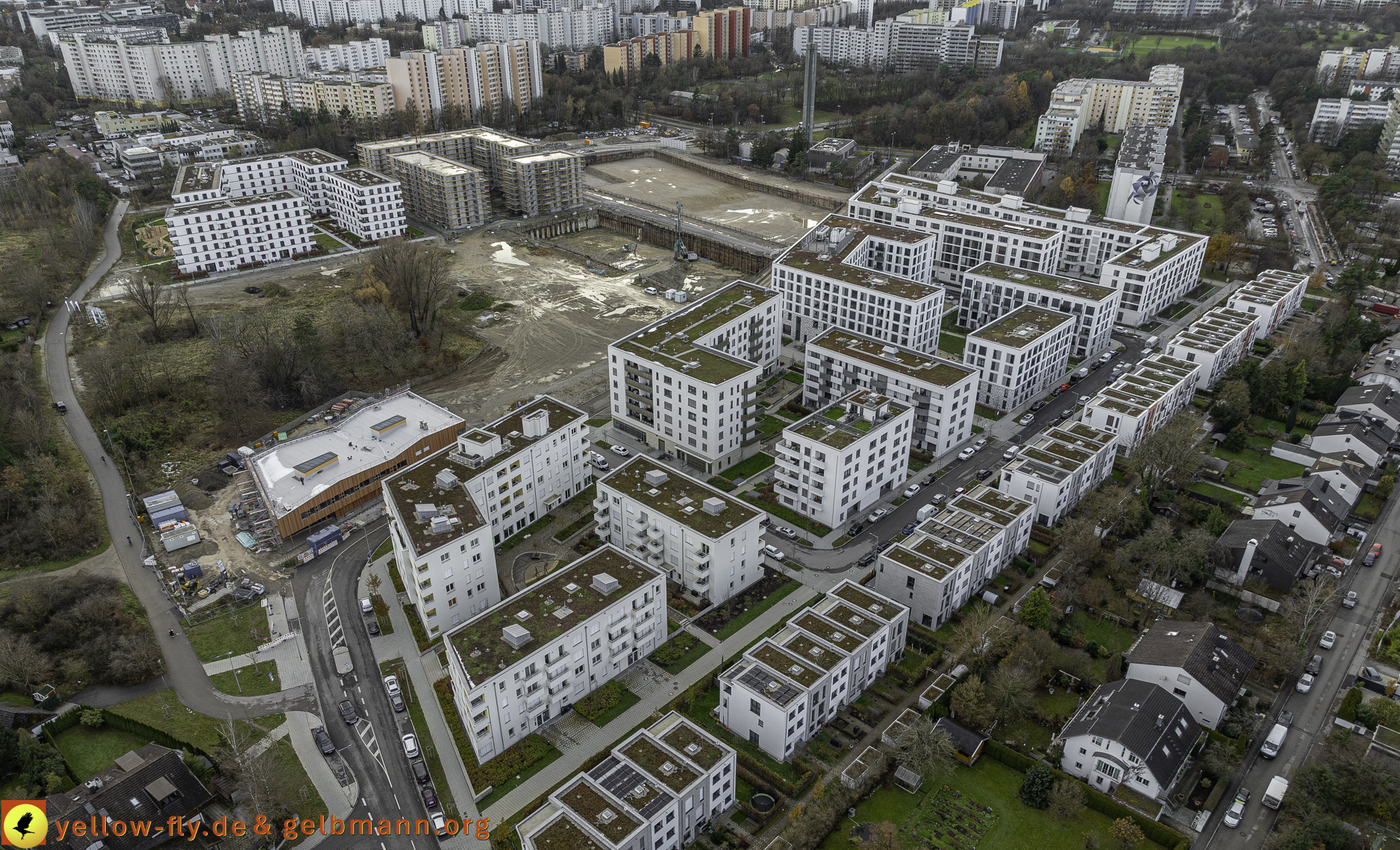 26.11.2024 - Alexisquartier-DEMOS Baustelle in Neuperlach  26.11.2024 - Alexisquartier-DEMOS Baustelle in Neuperlach