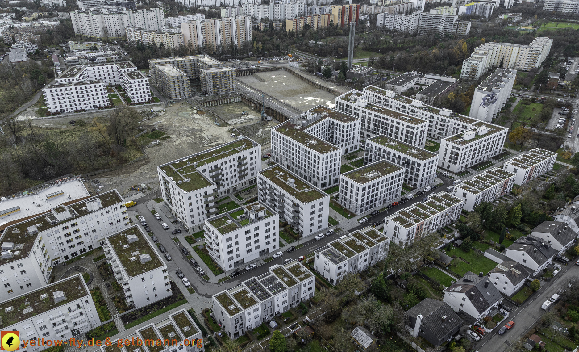 26.11.2024 - Alexisquartier-DEMOS Baustelle in Neuperlach  26.11.2024 - Alexisquartier-DEMOS Baustelle in Neuperlach