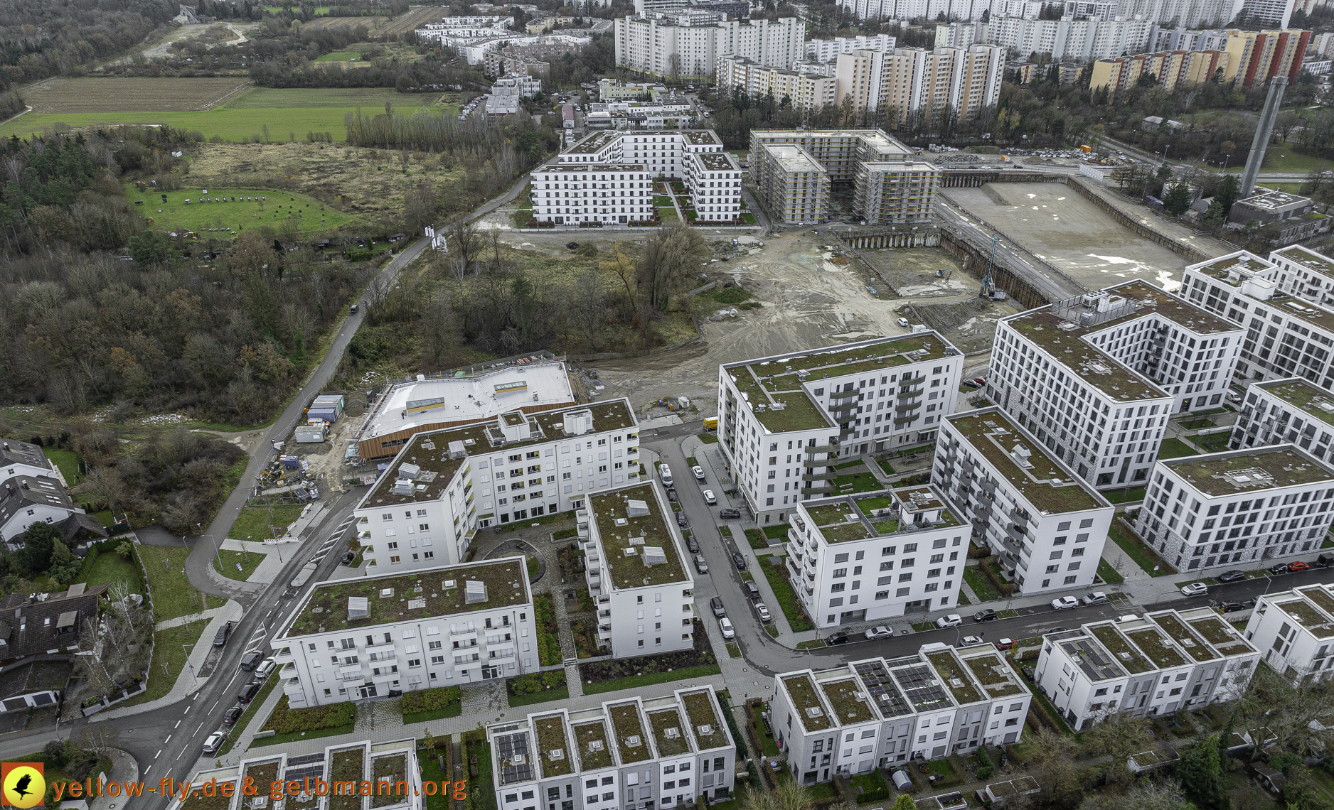26.11.2024 - Alexisquartier-DEMOS Baustelle in Neuperlach  26.11.2024 - Alexisquartier-DEMOS Baustelle in Neuperlach