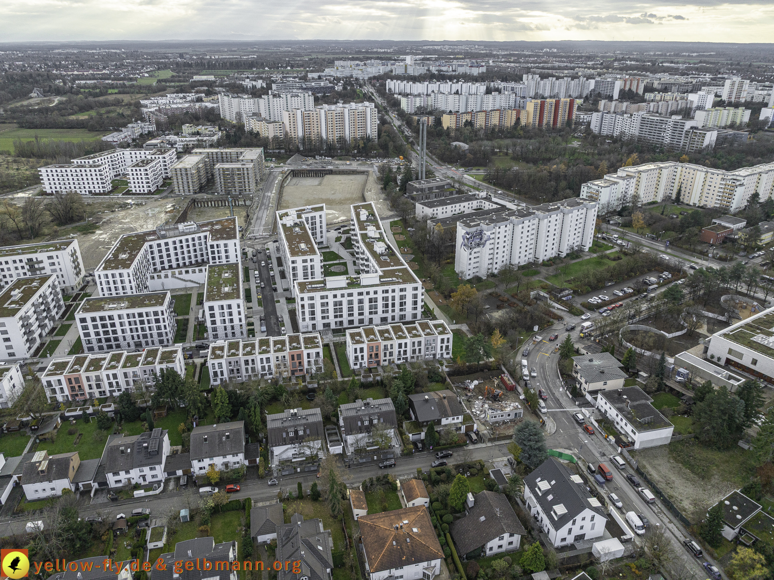 26.11.2024 - Alexisquartier-DEMOS Baustelle in Neuperlach  26.11.2024 - Alexisquartier-DEMOS Baustelle in Neuperlach