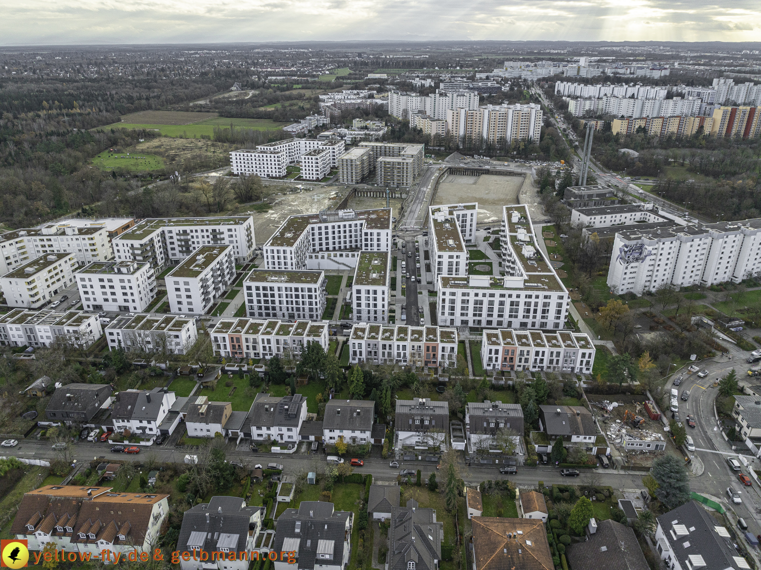26.11.2024 - Alexisquartier-DEMOS Baustelle in Neuperlach  26.11.2024 - Alexisquartier-DEMOS Baustelle in Neuperlach