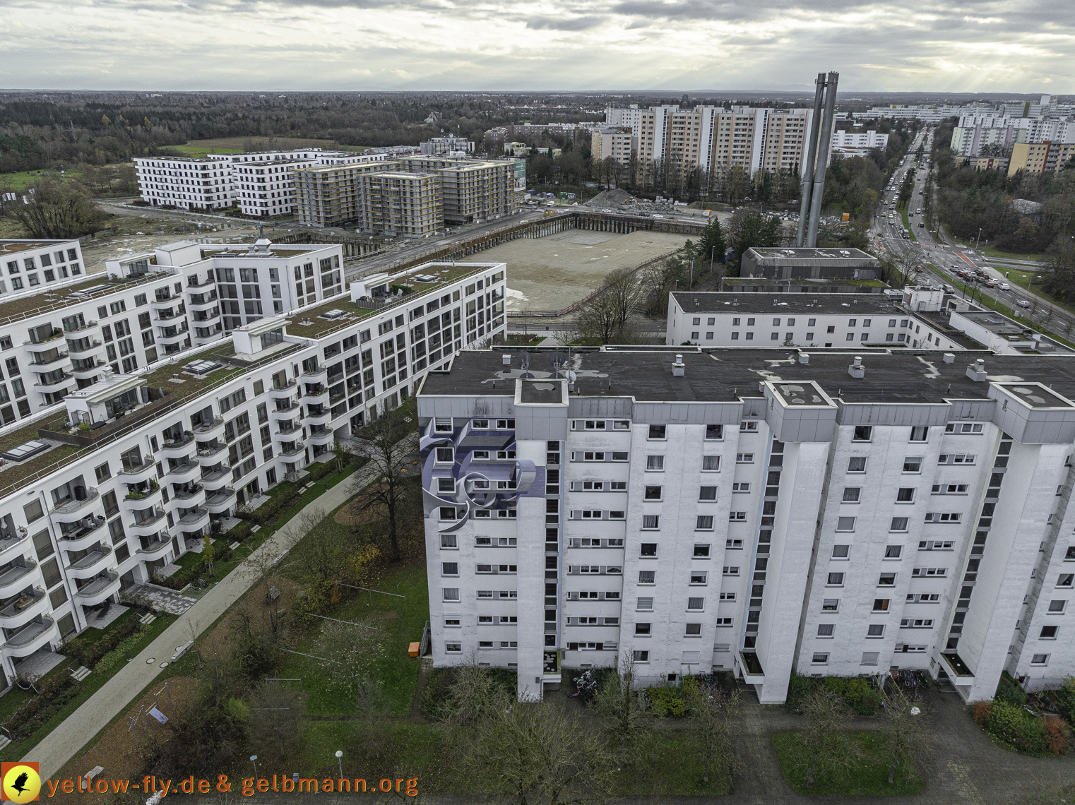 26.11.2024 - Alexisquartier-DEMOS Baustelle in Neuperlach  26.11.2024 - Alexisquartier-DEMOS Baustelle in Neuperlach