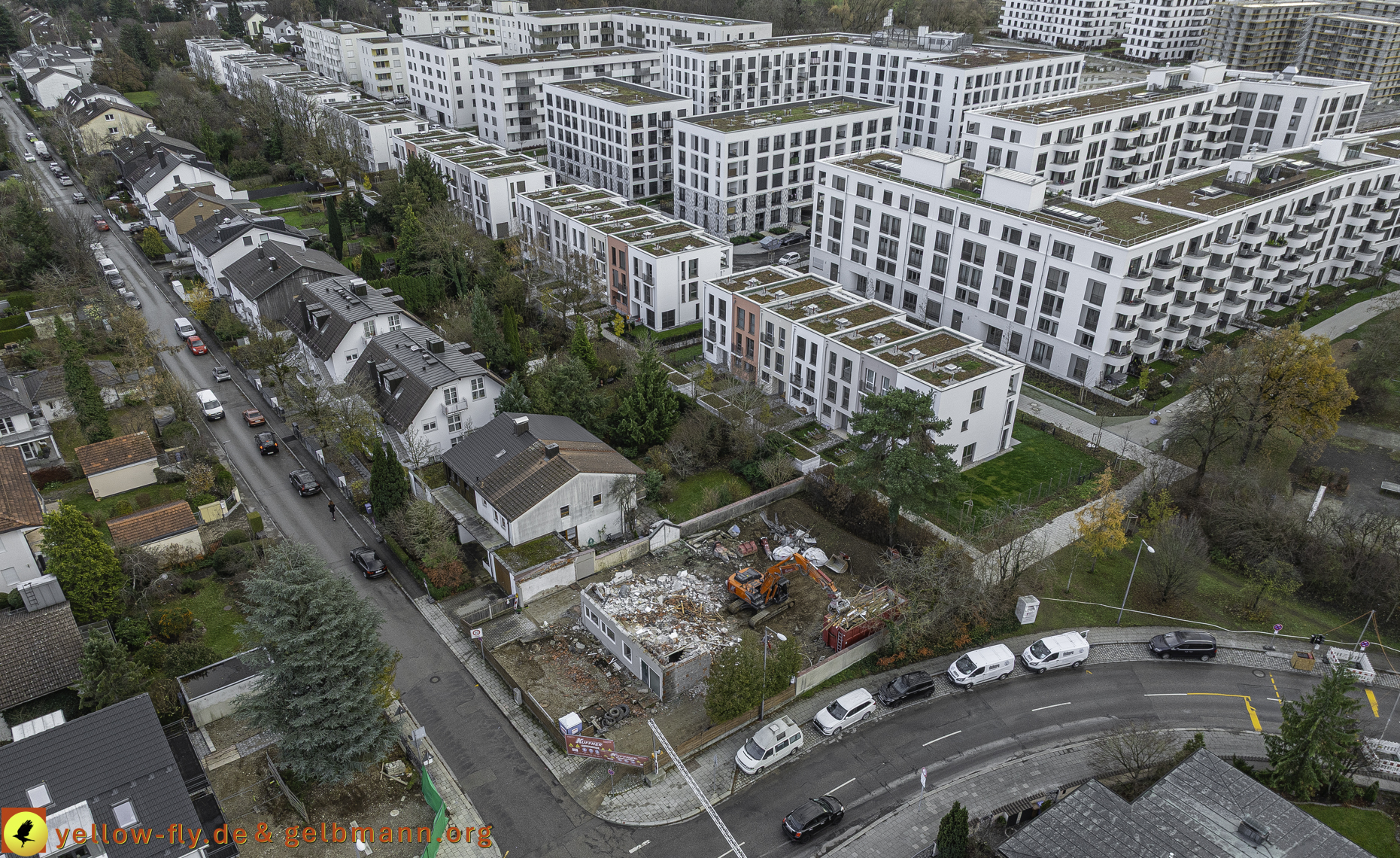 26.11.2024 - Alexisquartier-DEMOS Baustelle in Neuperlach  26.11.2024 - Alexisquartier-DEMOS Baustelle in Neuperlach