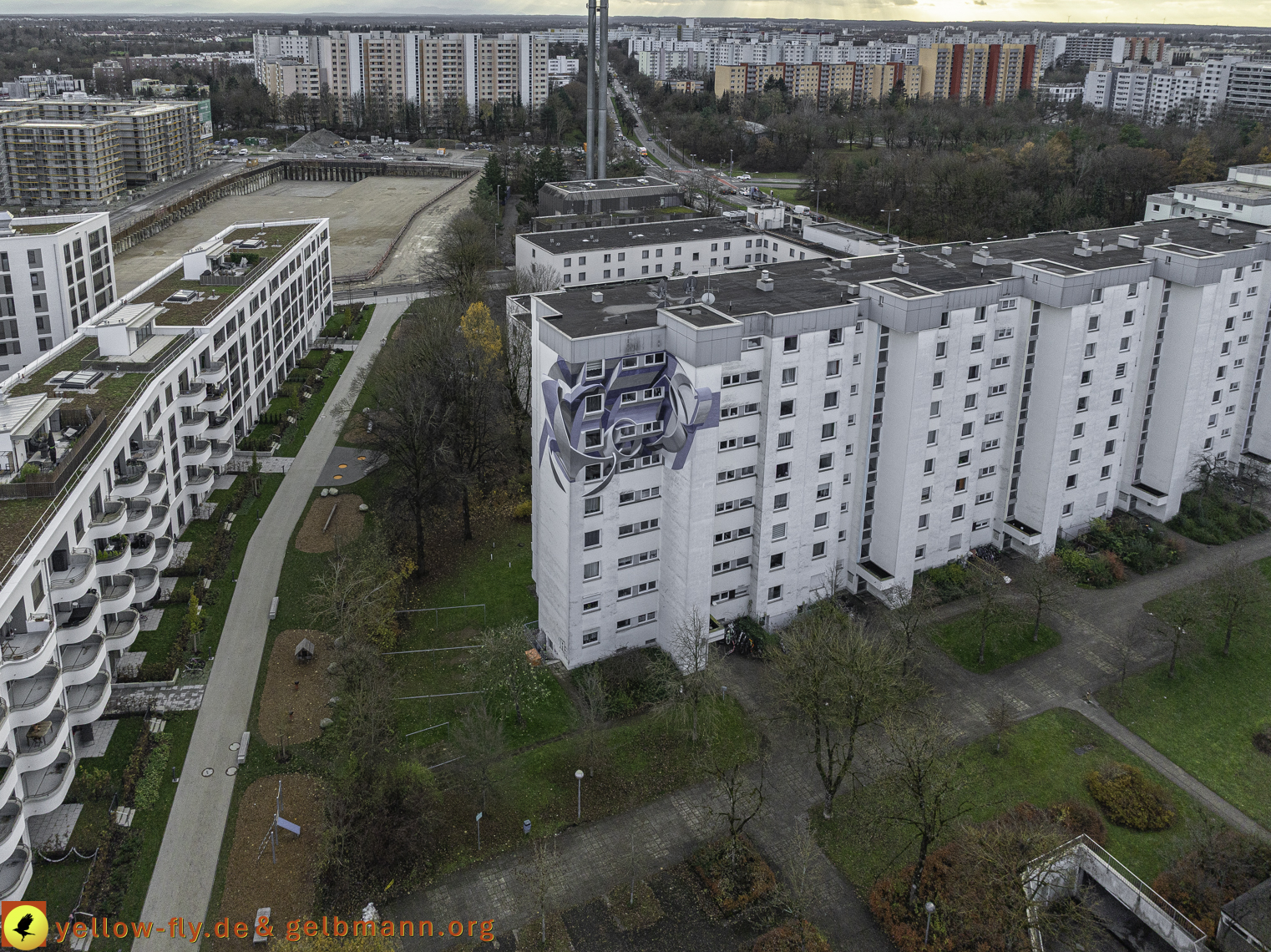 26.11.2024 - Alexisquartier-DEMOS Baustelle in Neuperlach  26.11.2024 - Alexisquartier-DEMOS Baustelle in Neuperlach