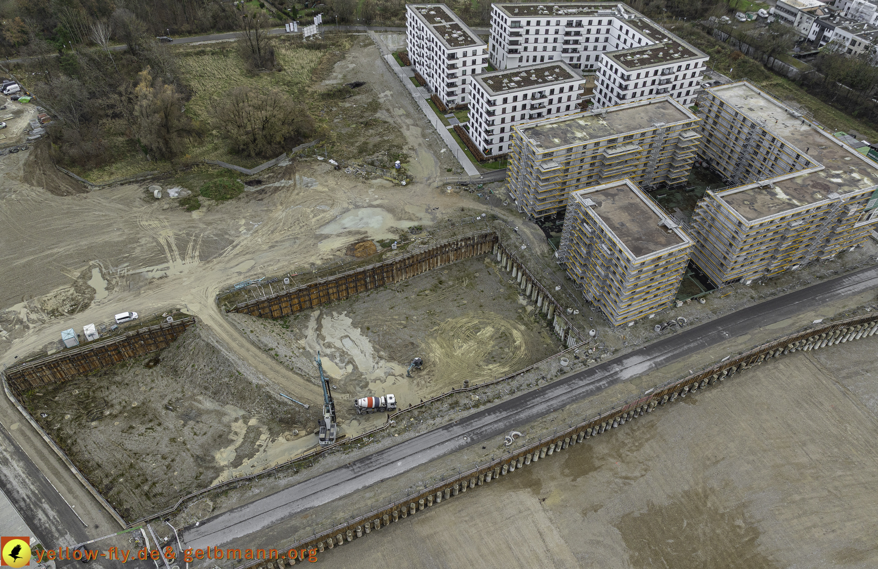 26.11.2024 - Alexisquartier-DEMOS Baustelle in Neuperlach  26.11.2024 - Alexisquartier-DEMOS Baustelle in Neuperlach
