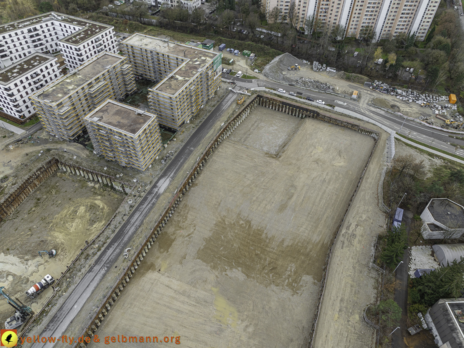 26.11.2024 - Alexisquartier-DEMOS Baustelle in Neuperlach  26.11.2024 - Alexisquartier-DEMOS Baustelle in Neuperlach