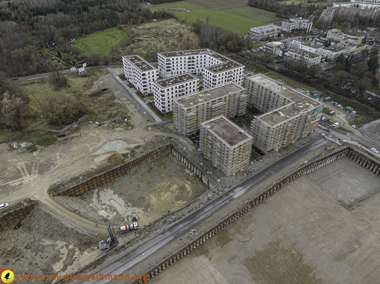 26.11.2024 - Alexisquartier-DEMOS Baustelle in Neuperlach  26.11.2024 - Alexisquartier-DEMOS Baustelle in Neuperlach