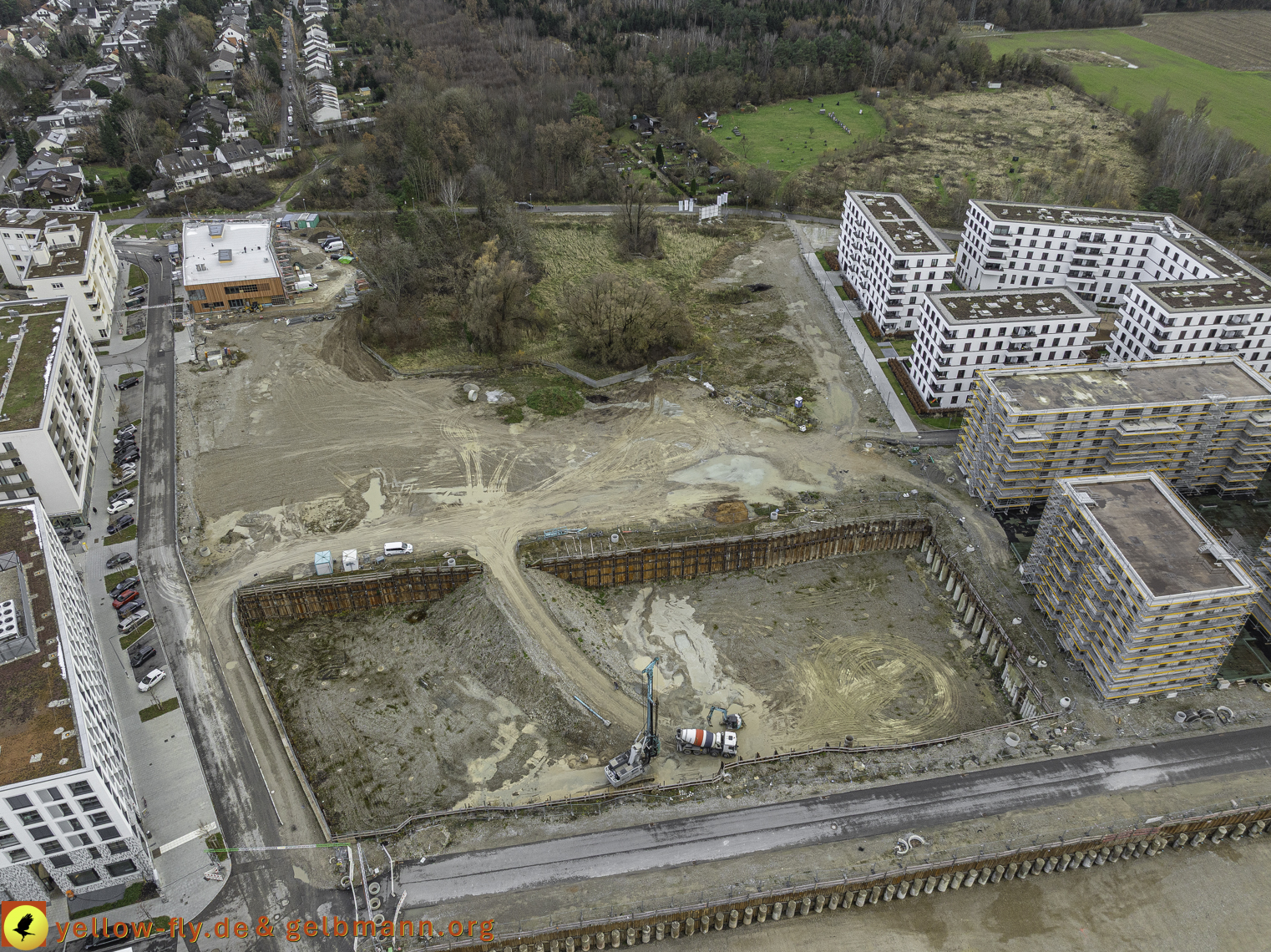 26.11.2024 - Alexisquartier-DEMOS Baustelle in Neuperlach  26.11.2024 - Alexisquartier-DEMOS Baustelle in Neuperlach