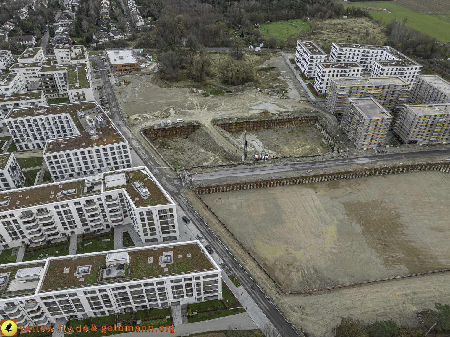 26.11.2024 - Alexisquartier-DEMOS Baustelle in Neuperlach  26.11.2024 - Alexisquartier-DEMOS Baustelle in Neuperlach
