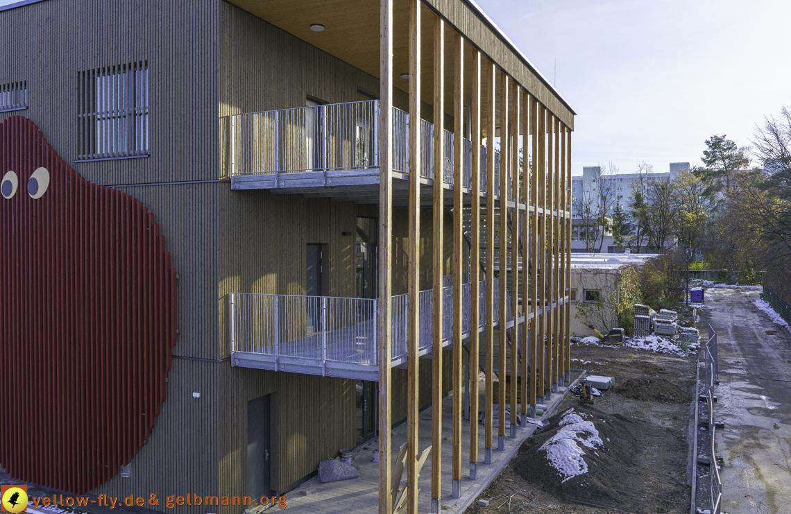 27.11.2024 - Baustelle Haus für Kinder in Neuperlach