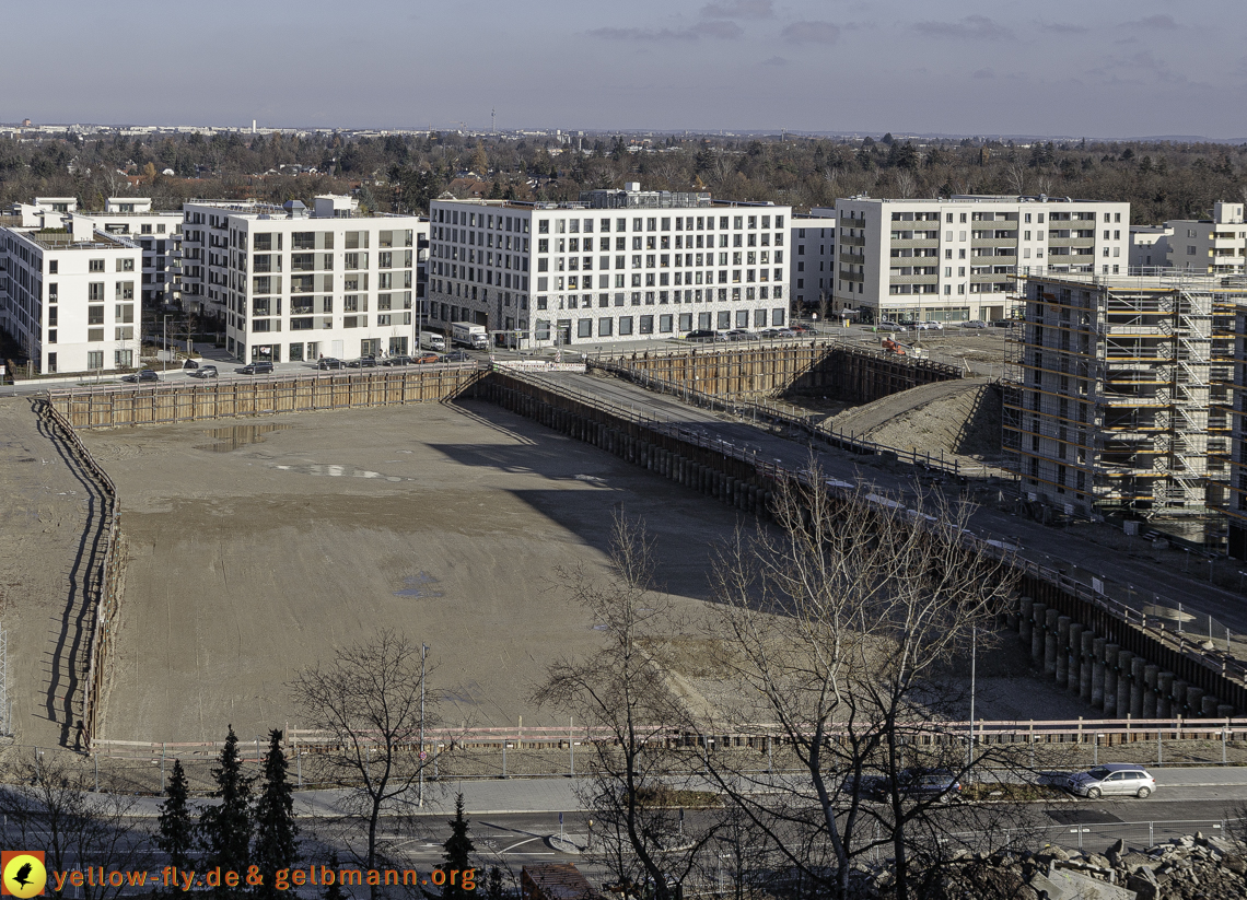 27.12.2024 - Baustelle Alexisquartier und Pandion Verde in Neuperlach 27.12.2024 - Baustelle Alexisquartier und Pandion Verde in Neuperlach