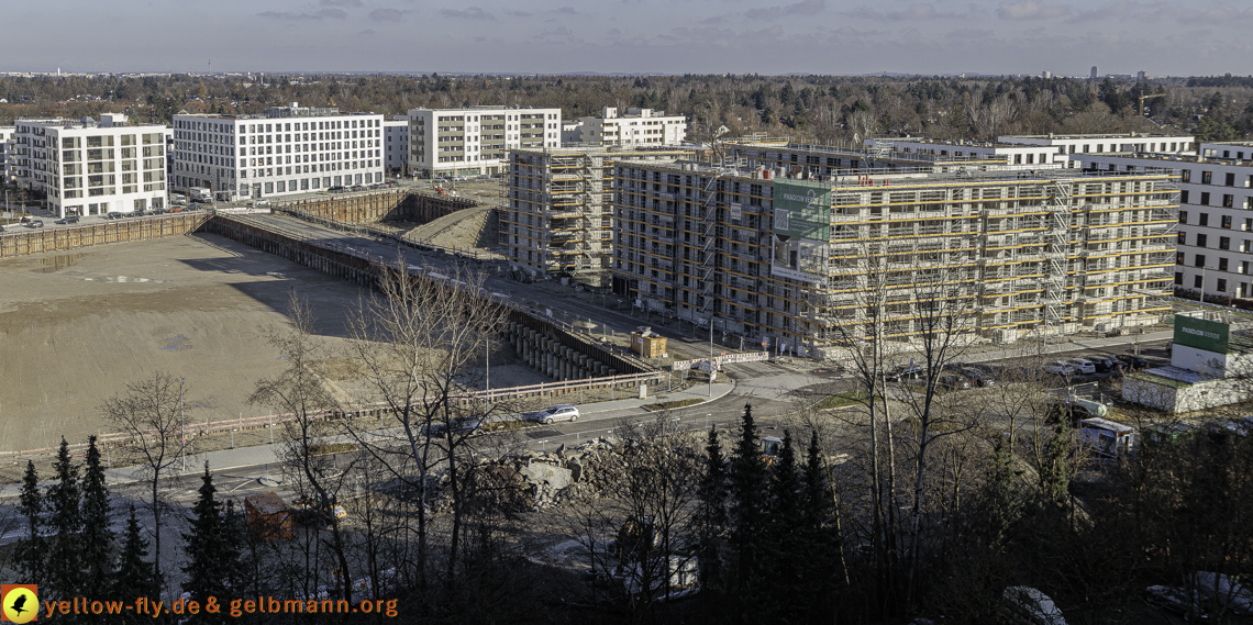 27.12.2024 - Baustelle Alexisquartier und Pandion Verde in Neuperlach 27.12.2024 - Baustelle Alexisquartier und Pandion Verde in Neuperlach