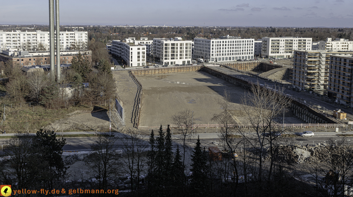27.12.2024 - Baustelle Alexisquartier und Pandion Verde in Neuperlach 27.12.2024 - Baustelle Alexisquartier und Pandion Verde in Neuperlach