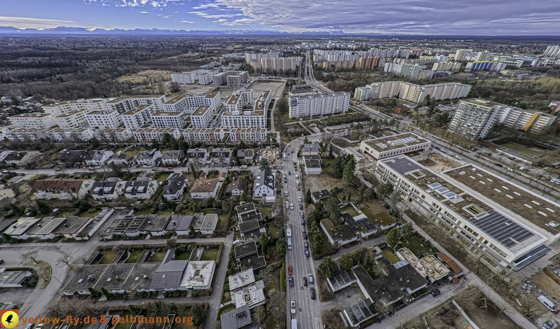 27.02.2025 - Abriss der Grundschule am Karl-Marx-Ring in Neuperlach