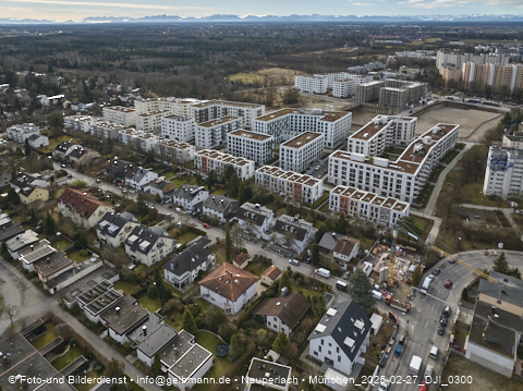 27.02.2025 - Baustelle zur Grundschule am Karl-Marx-Ring in Neuperlach