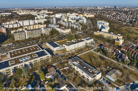 06.03.2025 - Baustelle zur Grundschule am Karl-Marx-Ring in Neuperlach