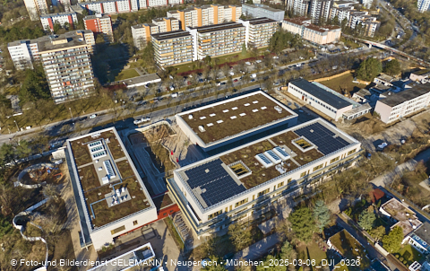 06.03.2025 - Baustelle zur Grundschule am Karl-Marx-Ring in Neuperlach