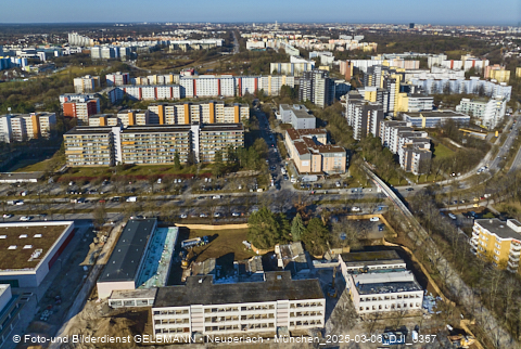 06.03.2025 - Baustelle zur Grundschule am Karl-Marx-Ring in Neuperlach