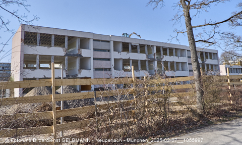 07.03.2025 - Baustelle zur Grundschule am Karl-Marx-Ring in Neuperlach