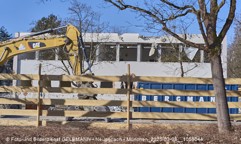 08.03.2025 - Baustelle zur Grundschule am Karl-Marx-Ring in Neuperlach