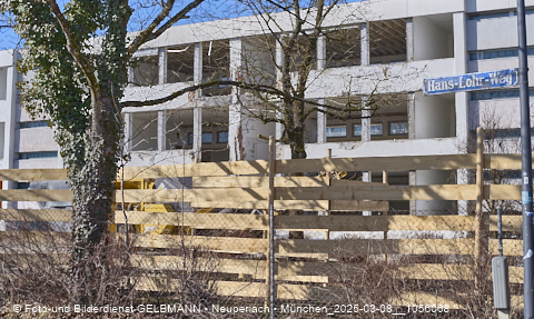 08.03.2025 - Baustelle zur Grundschule am Karl-Marx-Ring in Neuperlach