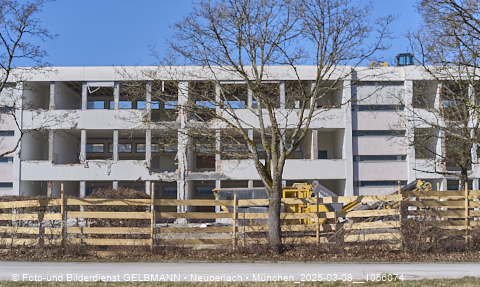 08.03.2025 - Baustelle zur Grundschule am Karl-Marx-Ring in Neuperlach