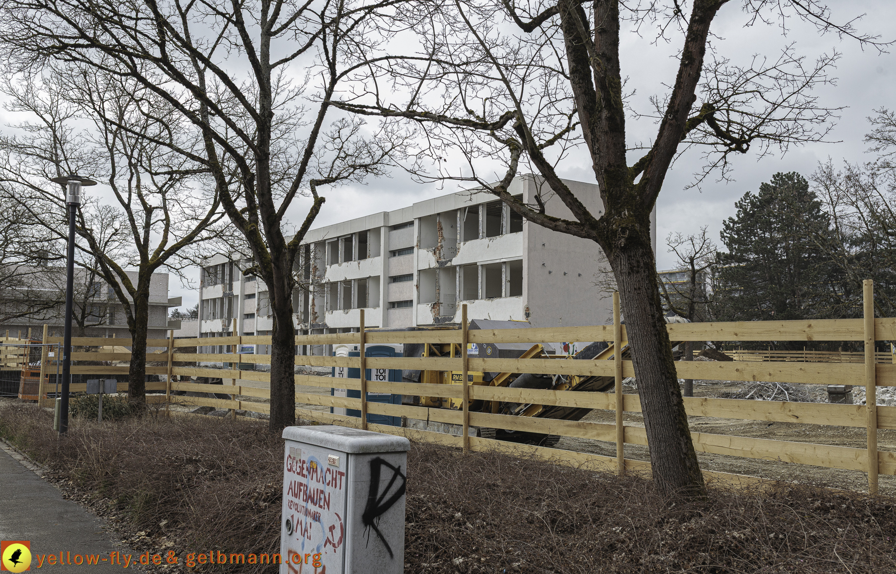 25.03.2025 - Abriss der Grundschule am Karl-Marx-Ring