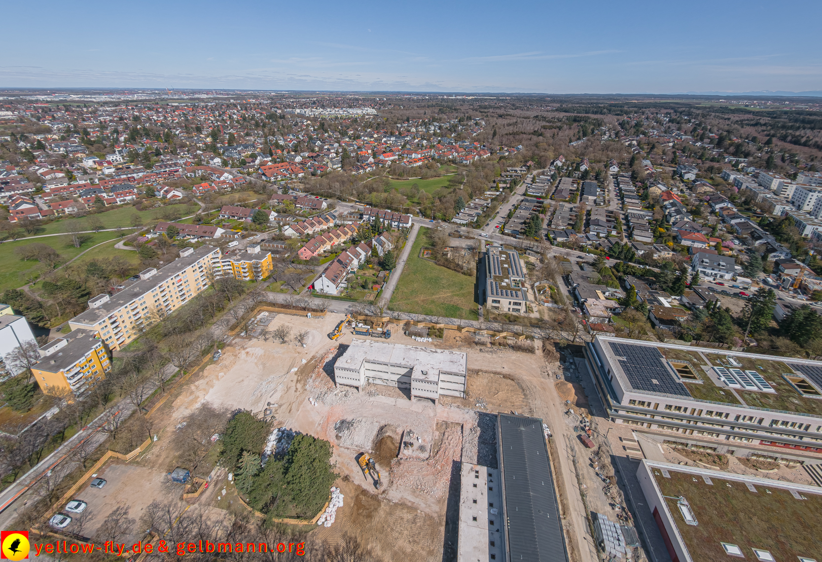 07.04.2025 - Baustelle zum Abriss der Grundschule