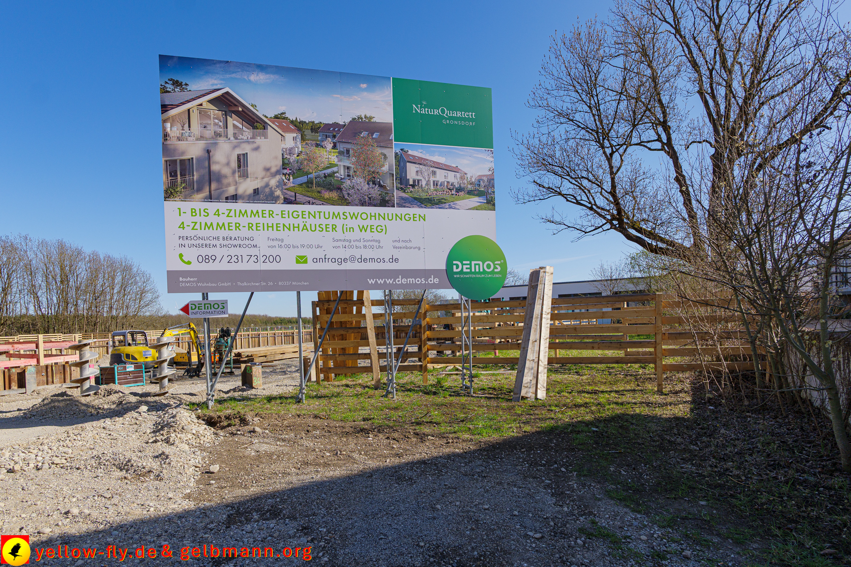 08.04.2025 - DEMOS-Baustelle NaturQuartett in Gronsdorf 08.04.2025 - DEMOS-Baustelle NaturQuartett in Gronsdorf