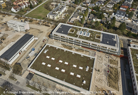 08.04.2025 - Baustelle zur Grundschule am Karl-Marx-Ring in Neuperlach