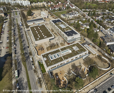 08.04.2025 - Baustelle zur Grundschule am Karl-Marx-Ring in Neuperlach