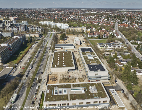 08.04.2025 - Baustelle zur Grundschule am Karl-Marx-Ring in Neuperlach