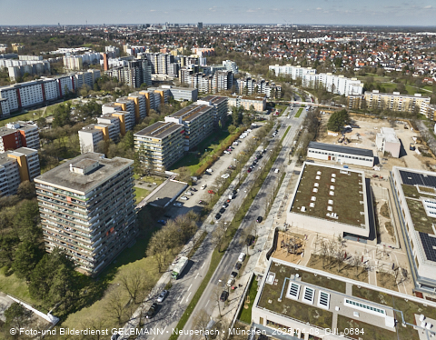 08.04.2025 - Baustelle zur Grundschule am Karl-Marx-Ring in Neuperlach