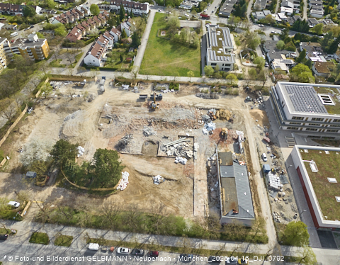 16.04.2025 - Baustelle zur Grundschule am Karl-Marx-Ring in Neuperlach