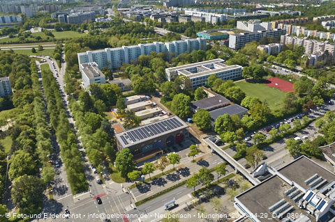 29.04.2025 - Abrissbaustelle Kindergarten an der Heinrich-Wieland-Strasse in Neuperlach