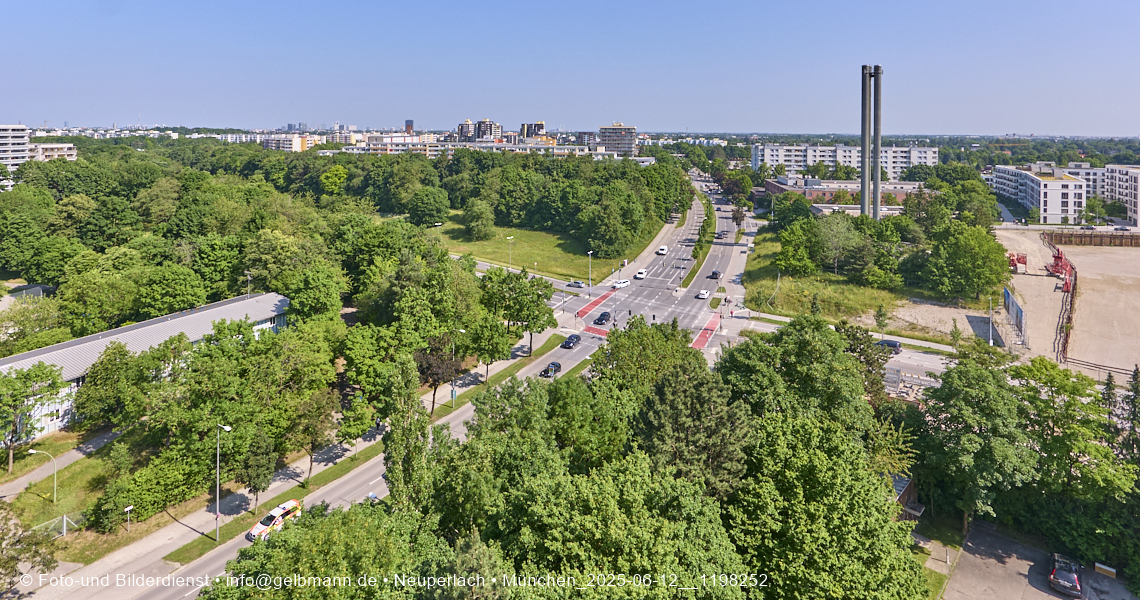 12.06.2025 - Alexisquartier_mit_Wohnanlage Karl-Marx-Ring 52-62 und das Marx-Zentrum in Neuperlach 12.06.2025 - Alexisquartier_mit_Wohnanlage Karl-Marx-Ring 52-62 und das Marx-Zentrum in Neuperlach