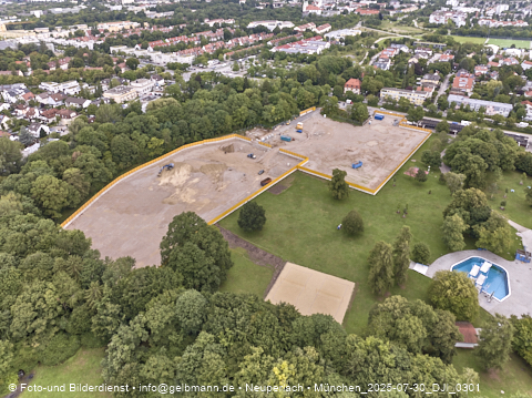 30.07.2025 - Geothermie Baustelle in Berg am Laim und Ostpark