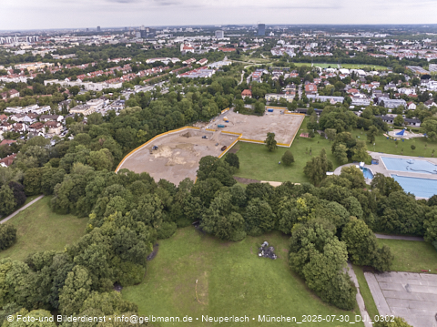 30.07.2025 - Geothermie Baustelle in Berg am Laim und Ostpark
