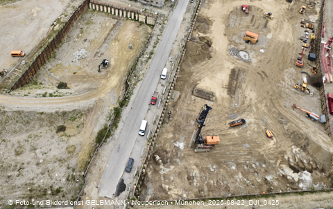 Luftbilder der Baustelle Alexisquartier in Neuperlach Luftbilder der Baustelle Alexisquartier in Neuperlach