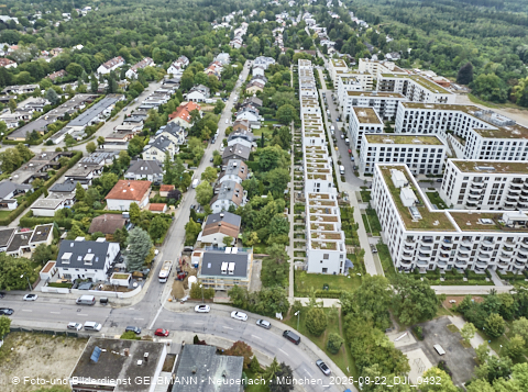 Luftbilder der Baustelle Alexisquartier in Neuperlach Luftbilder der Baustelle Alexisquartier in Neuperlach