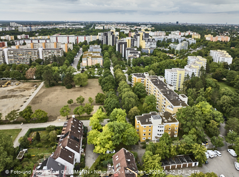 22.08.2025 - Baustelle zur Grundschule am Karl-Marx-Ring in Neuperlach