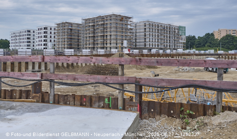 27.08.2025 - DEMOS-Baustelle und BayernHeim-Baustelle Alexiqauartier in Neuperlach 27.08.2025 - DEMOS-Baustelle und BayernHeim-Baustelle Alexiqauartier in Neuperlach