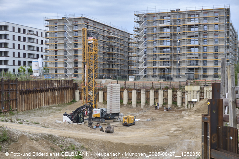 27.08.2025 - DEMOS-Baustelle und BayernHeim-Baustelle Alexiqauartier in Neuperlach 27.08.2025 - DEMOS-Baustelle und BayernHeim-Baustelle Alexiqauartier in Neuperlach