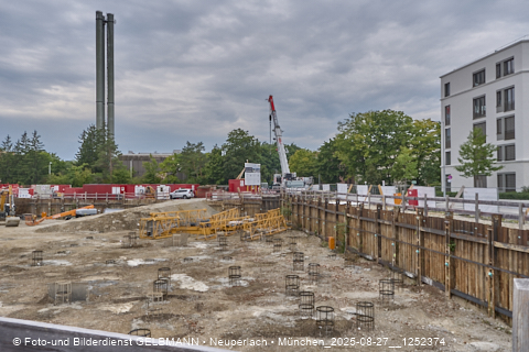 27.08.2025 - DEMOS-Baustelle und BayernHeim-Baustelle Alexiqauartier in Neuperlach 27.08.2025 - DEMOS-Baustelle und BayernHeim-Baustelle Alexiqauartier in Neuperlach