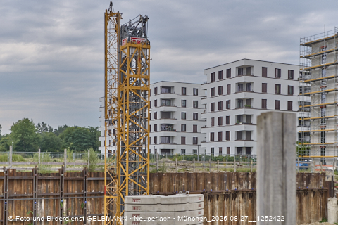 27.08.2025 - DEMOS-Baustelle und BayernHeim-Baustelle Alexiqauartier in Neuperlach 27.08.2025 - DEMOS-Baustelle und BayernHeim-Baustelle Alexiqauartier in Neuperlach