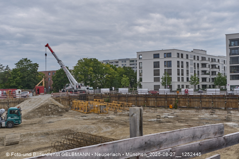 27.08.2025 - DEMOS-Baustelle und BayernHeim-Baustelle Alexiqauartier in Neuperlach 27.08.2025 - DEMOS-Baustelle und BayernHeim-Baustelle Alexiqauartier in Neuperlach