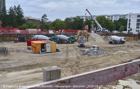 27.08.2025 - DEMOS-Baustelle und BayernHeim-Baustelle Alexiqauartier in Neuperlach 27.08.2025 - DEMOS-Baustelle und BayernHeim-Baustelle Alexiqauartier in Neuperlach