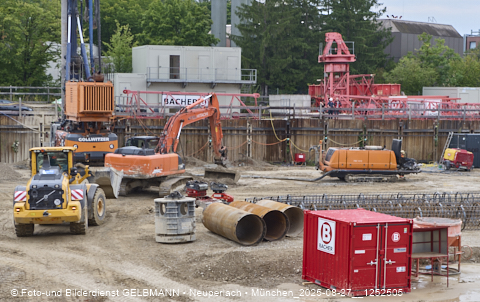 27.08.2025 - DEMOS-Baustelle und BayernHeim-Baustelle Alexiqauartier in Neuperlach 27.08.2025 - DEMOS-Baustelle und BayernHeim-Baustelle Alexiqauartier in Neuperlach