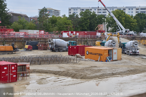 27.08.2025 - DEMOS-Baustelle und BayernHeim-Baustelle Alexiqauartier in Neuperlach 27.08.2025 - DEMOS-Baustelle und BayernHeim-Baustelle Alexiqauartier in Neuperlach