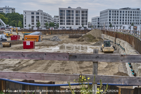 27.08.2025 - DEMOS-Baustelle und BayernHeim-Baustelle Alexiqauartier in Neuperlach 27.08.2025 - DEMOS-Baustelle und BayernHeim-Baustelle Alexiqauartier in Neuperlach